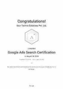 Google Ads Search Certification